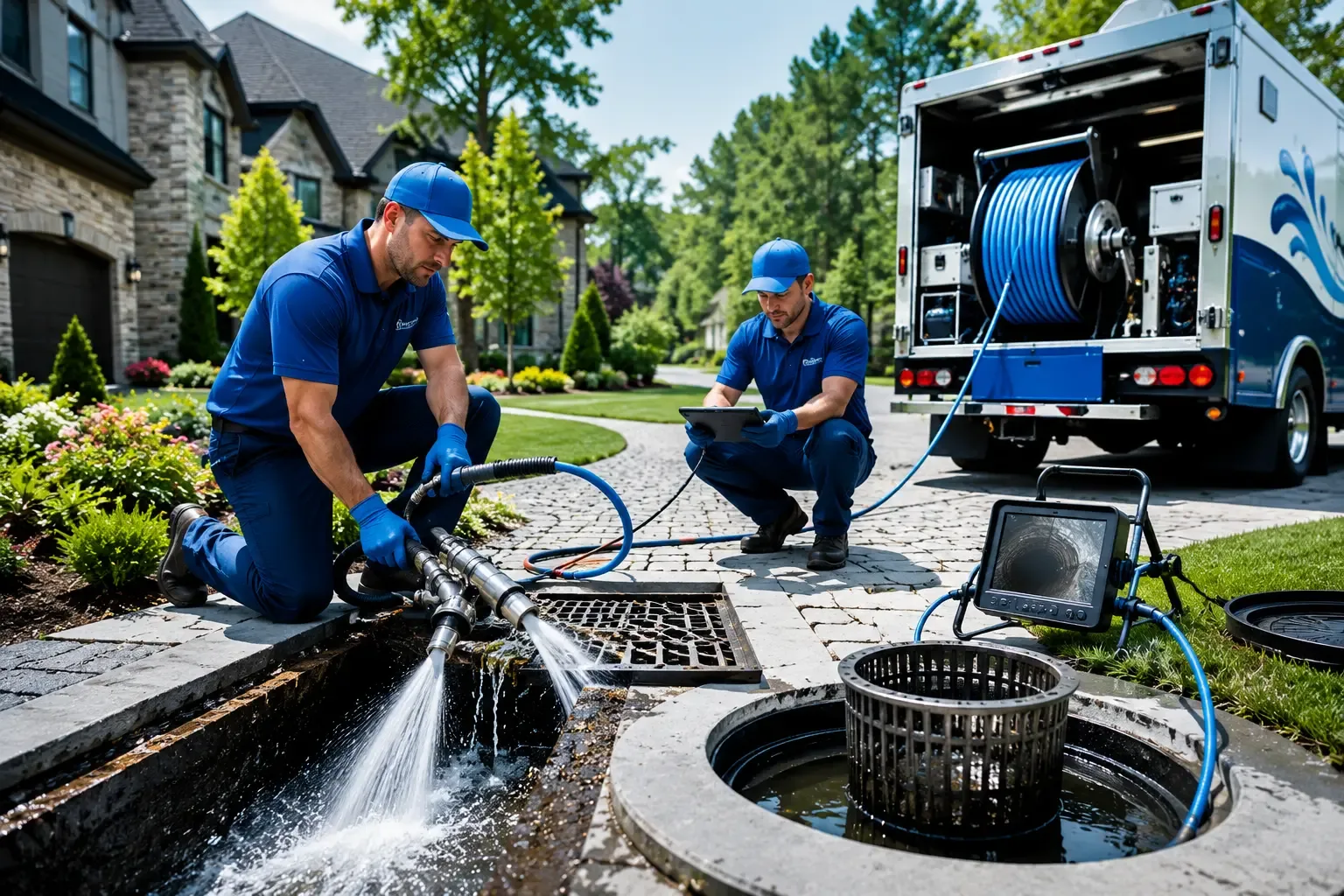 Local outdoor drain cleaning professionals in New Liberty, IA